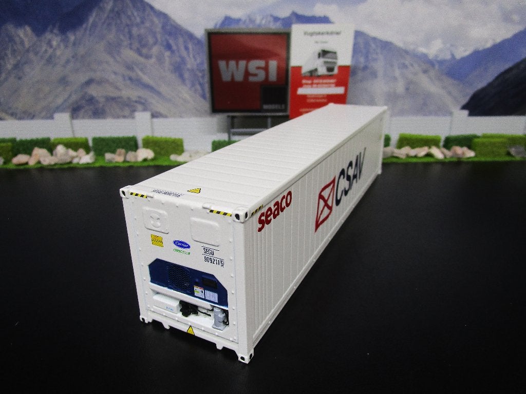 wsi 04-2197 premium line 40ft reefer container csav, Ophalen, Nieuw, Bus of Vrachtwagen, Wsi