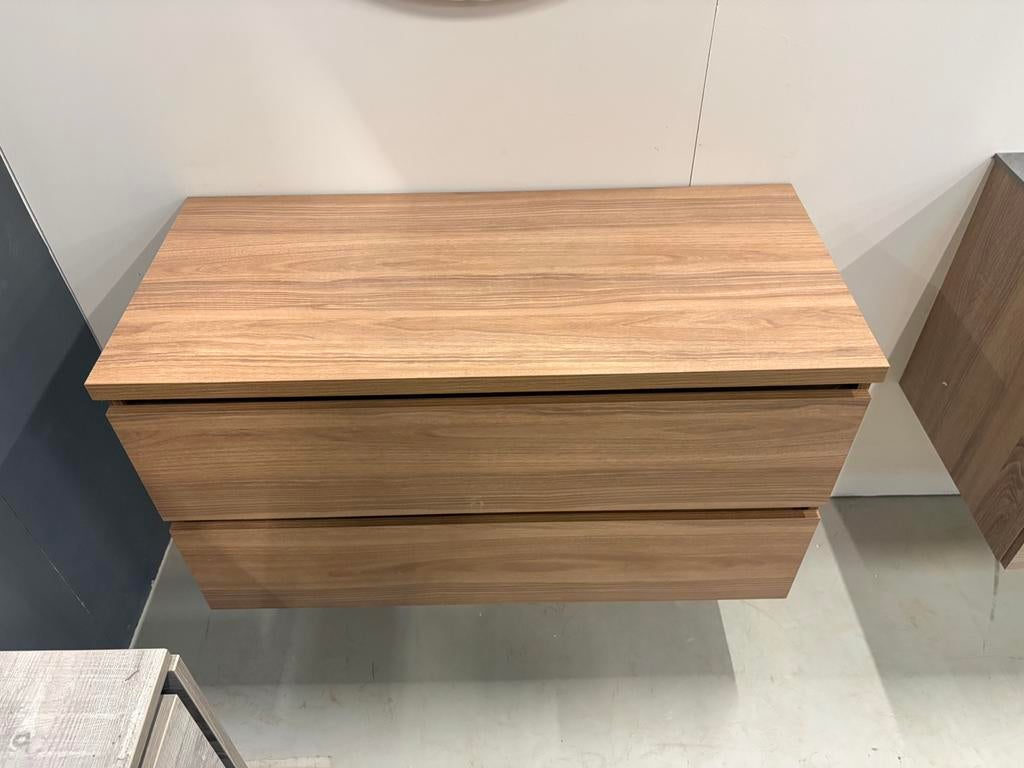 Badkamermeubel 100 cm – Honey – Topblad, Wltradingnl@outlook.com, Nieuw, Minder dan 100 cm, Oss