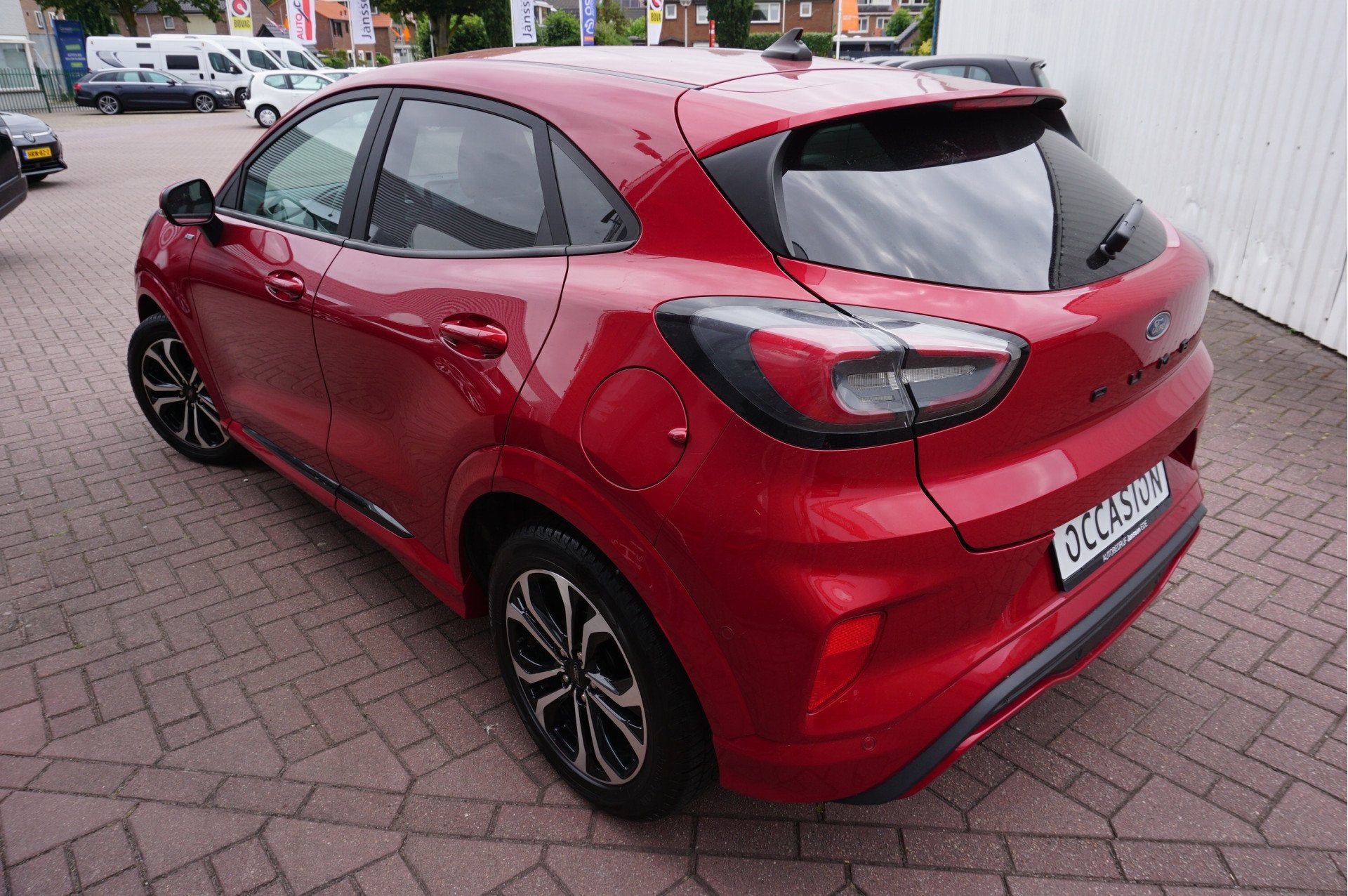 Ford Puma 1.0 EcoBoost ST-Line Automaat (bj 2021), Auto's, Stof, Zwart, 1226 kg, Bedrijf