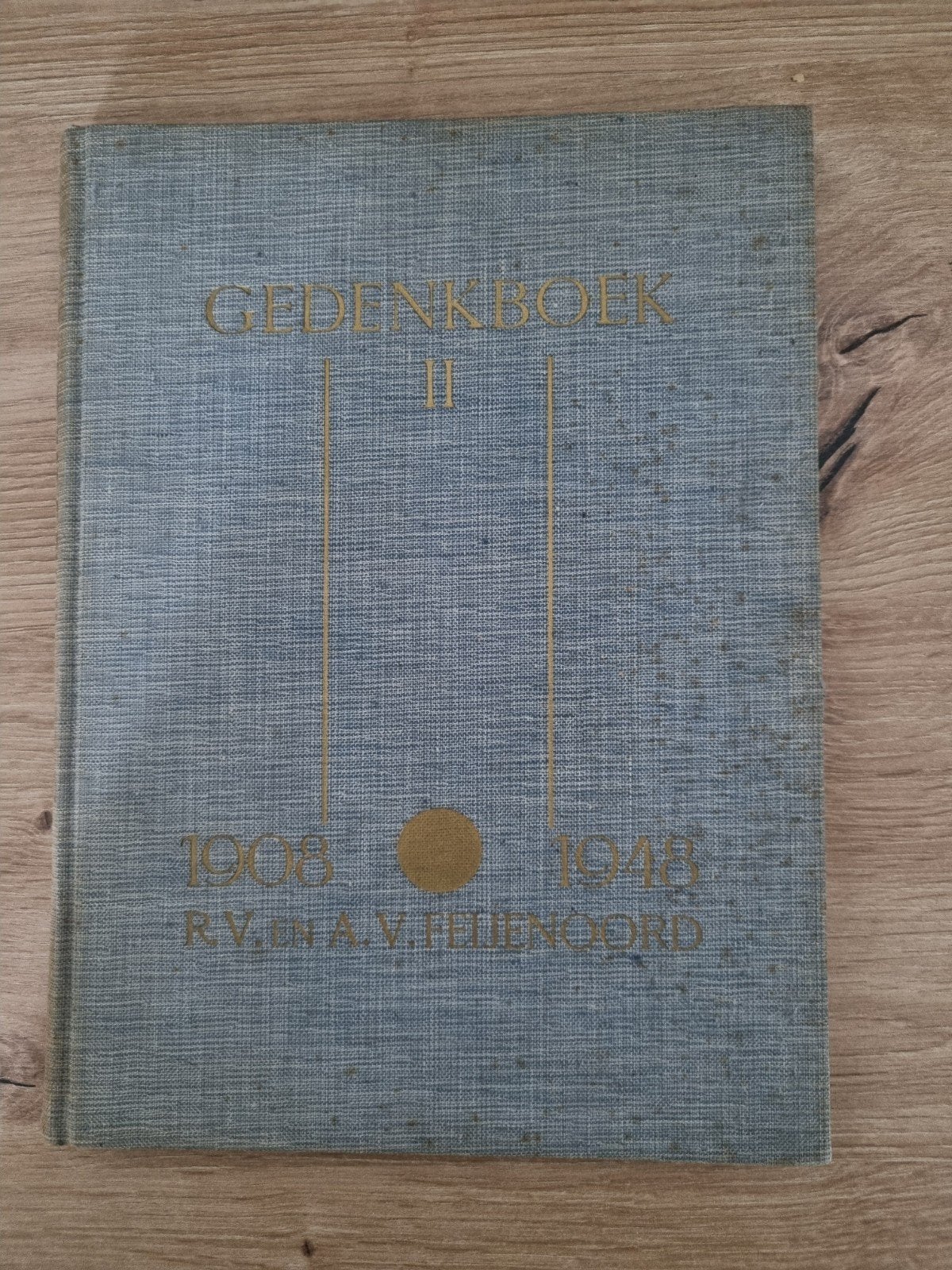 gedenkboek II 1908-1948 rv en avond Feijenoord, Ophalen of Verzenden, Gelezen, Balsport