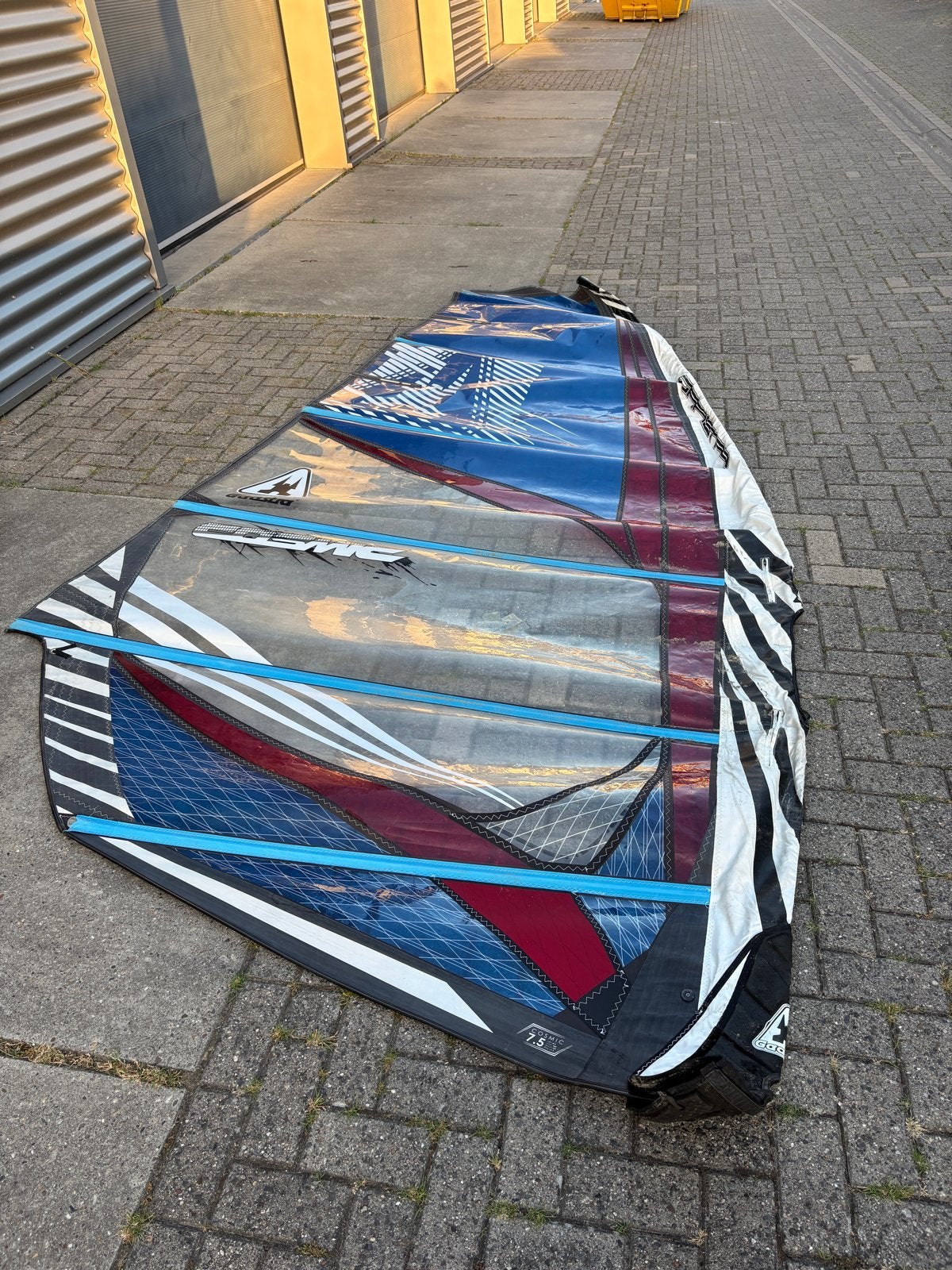 Gaastra Cosmic 7.5 m² windsurfzeil, Watersport en Boten, Ophalen, 6.5 m² tot 8 m², Severne, Zeil