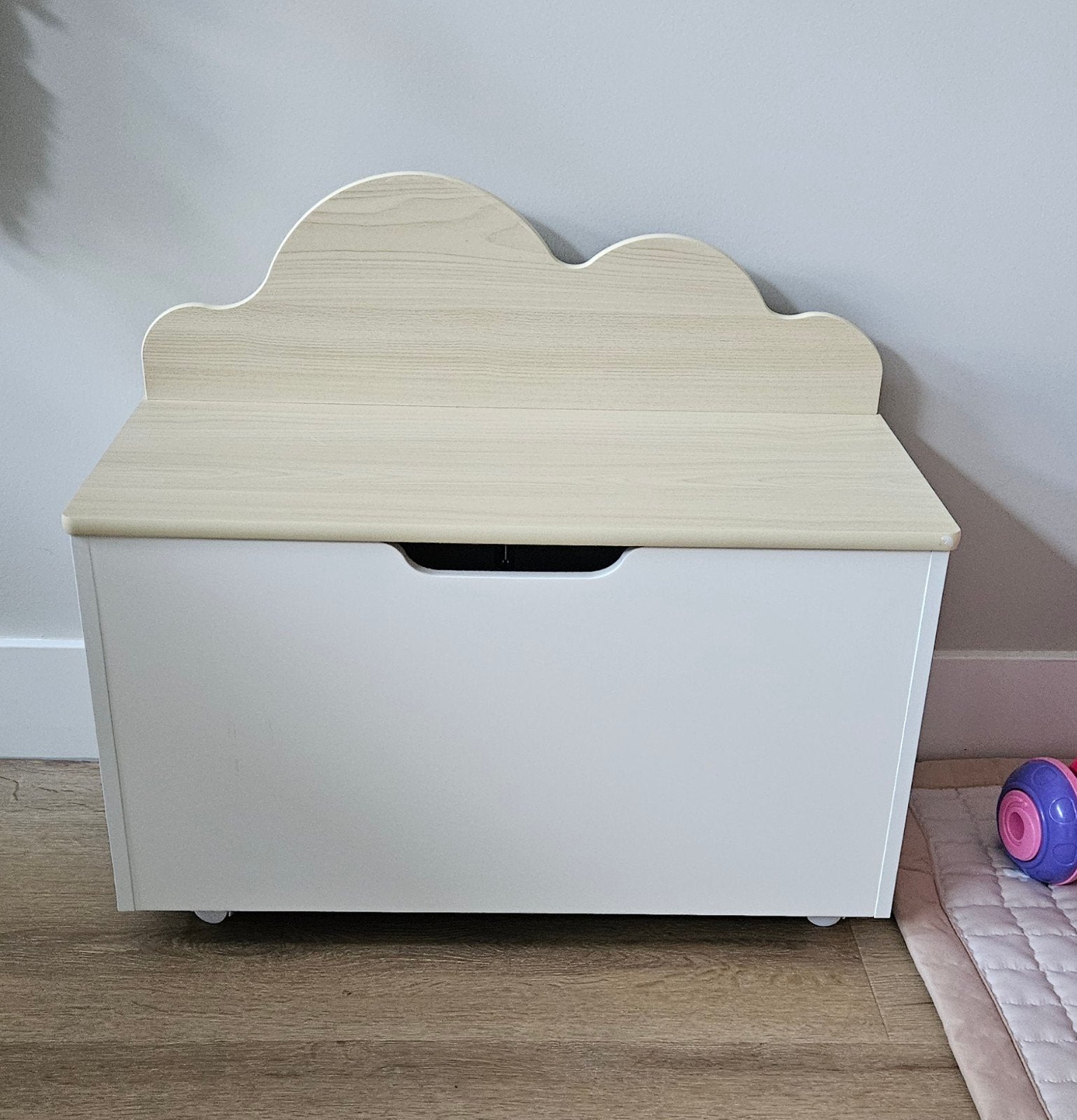 NIEUW! Aiyaplaya - Kinderopbergkist - MDF - 59x30x53cm - Wi, Ophalen, Zo goed als nieuw, Jongen of Meisje