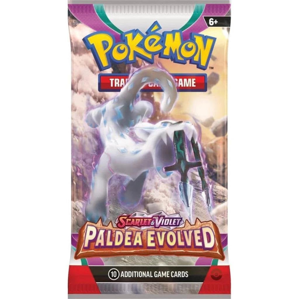 Pokémon Paldea Evolved Booster Pack, Ophalen of Verzenden, Zo goed als nieuw, Booster, Foil