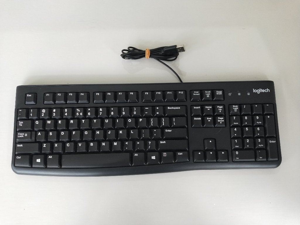 Toetsenbord - keyboard - Logitech USB - K120 for Business, Computers en Software, Toetsenborden, Logitech, Ophalen of Verzenden