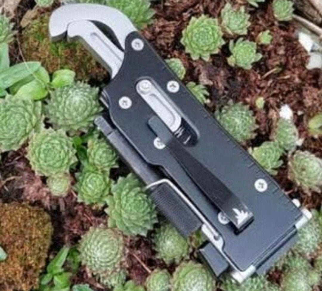 Multitool  Toler Tool Union zakmes met lederen hoes., Ophalen of Verzenden
