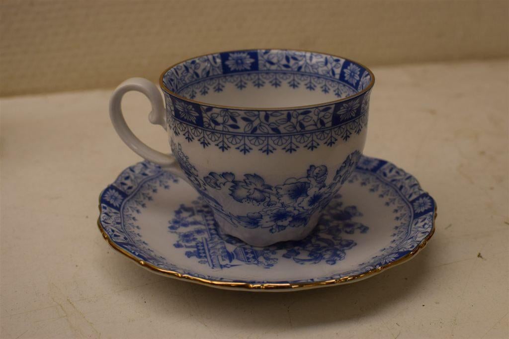 30 delig Leftmann Weiden Bavaria porseleinen theeservies 440, Gebruikt, Ophalen of Verzenden, Bord(en), Wedgwood