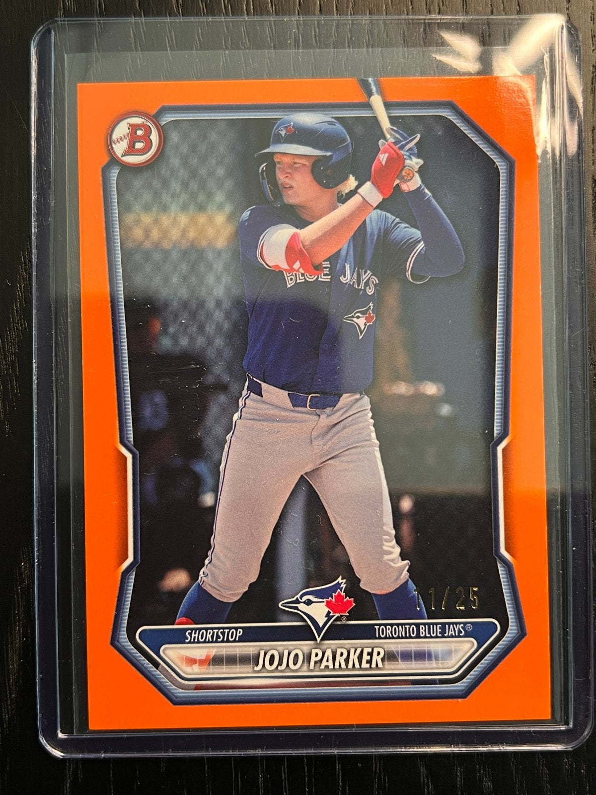Jojo Parker Topps Honkbal Kaart 11/25 #BP-147, Ophalen of Verzenden, Zo goed als nieuw, Overige sporten, Spelerskaart