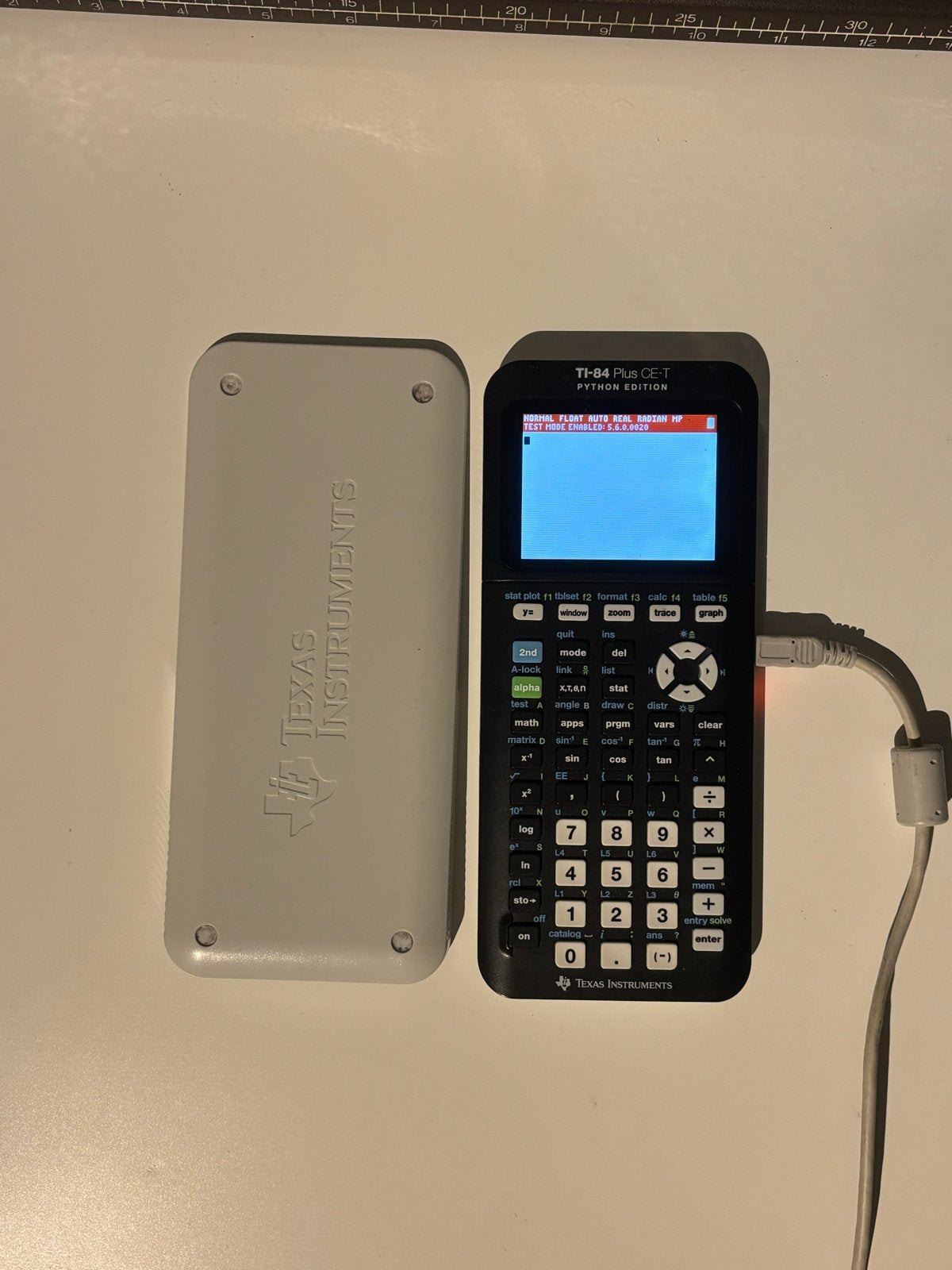 TI-84 Plus CE-T Python Edition, Ophalen of Verzenden, Grafische rekenmachine, Gebruikt