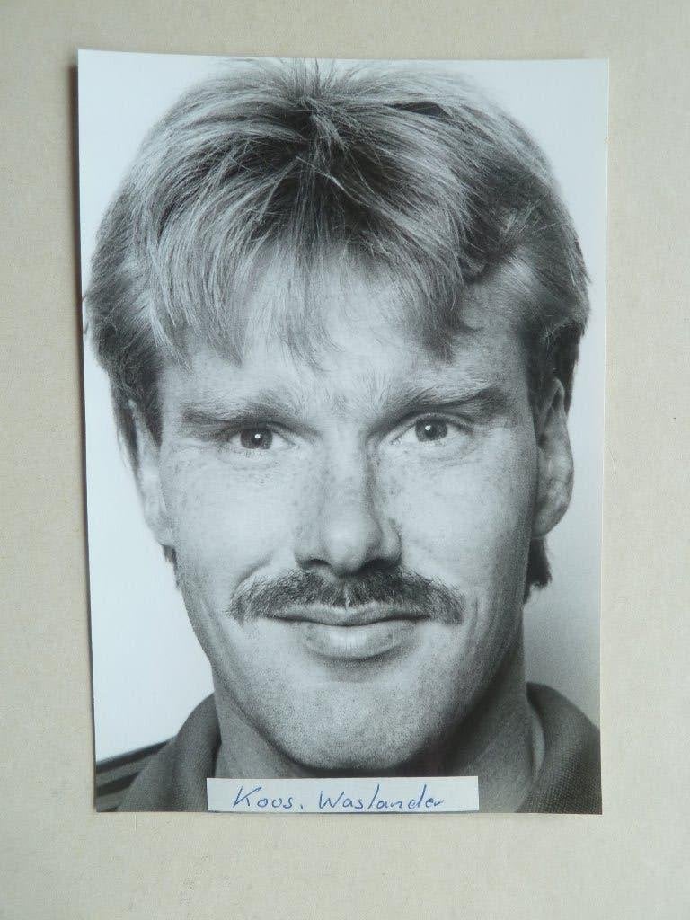 Dijkstrafoto.Koos.Waslander Excelsior 1986/1987 10 x 14,5 cm, Ophalen of Verzenden, Zo goed als nieuw, Overige binnenlandse clubs