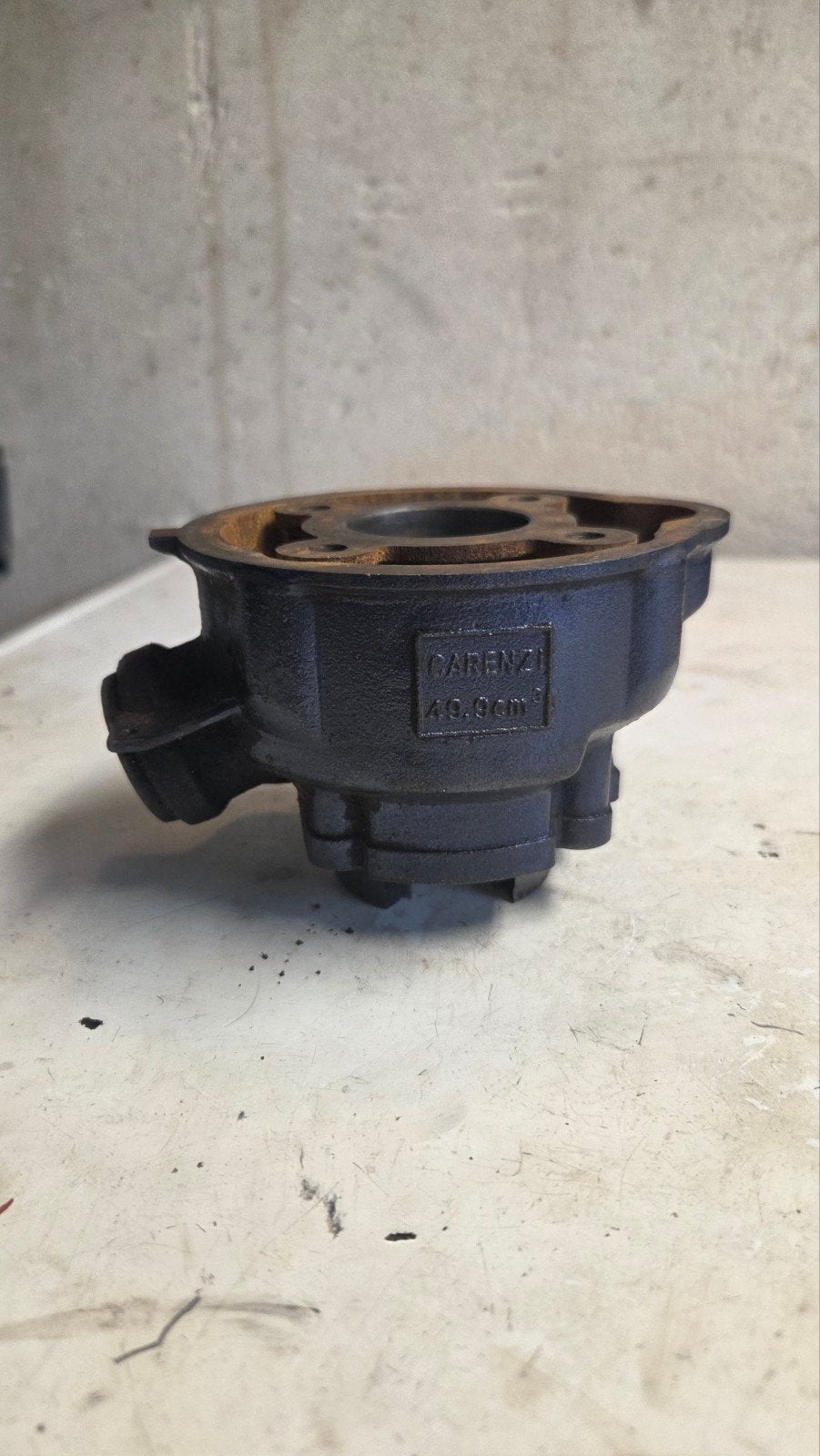 Carenzi 50cc Cilinder voor Minarelli AM6, Ophalen of Verzenden, Gebruikt, Cilinder, Carenzi