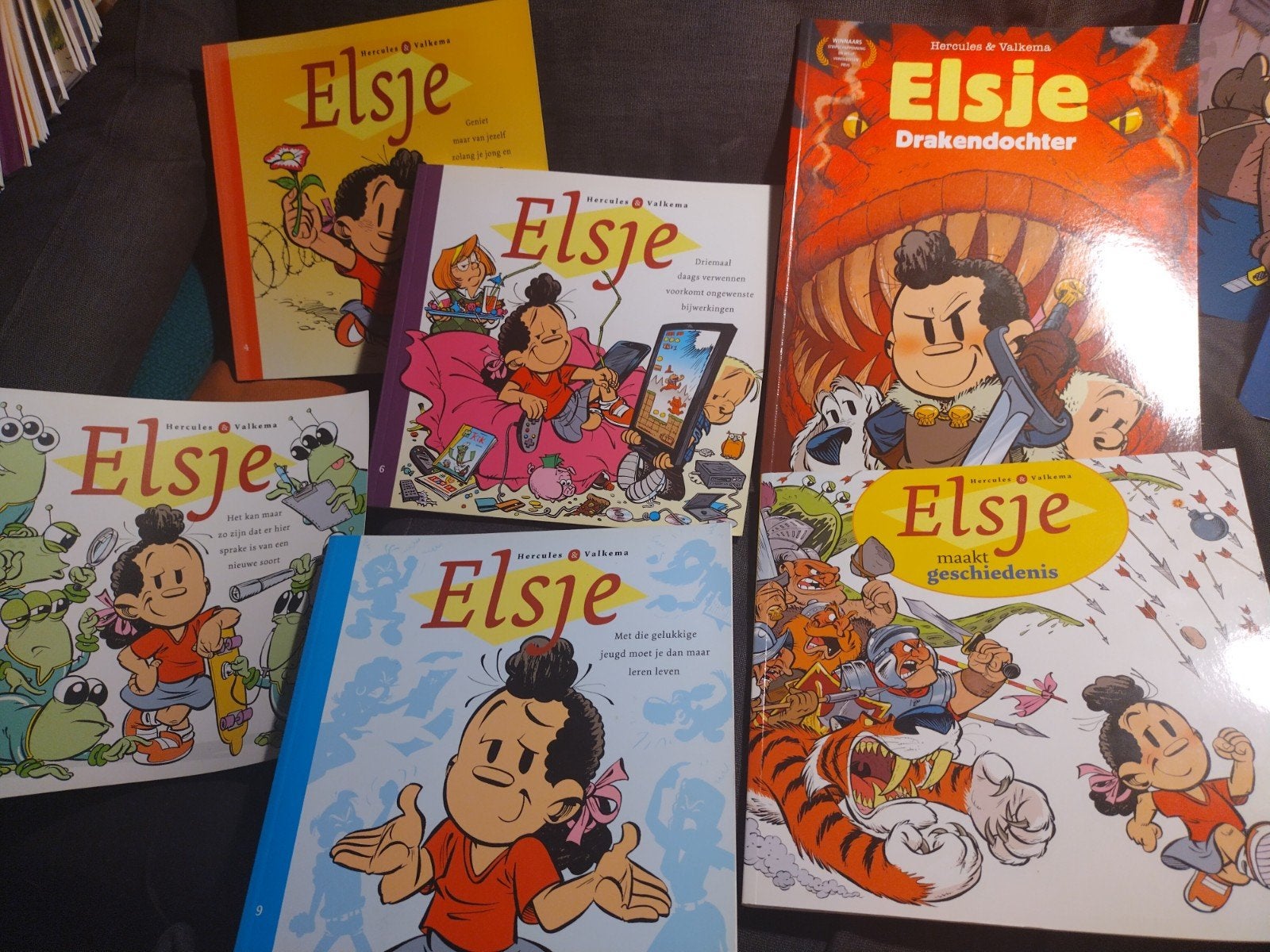 6x Elsje, Meerdere stripboeken, Ophalen of Verzenden, Zo goed als nieuw, Hercules & Valkema