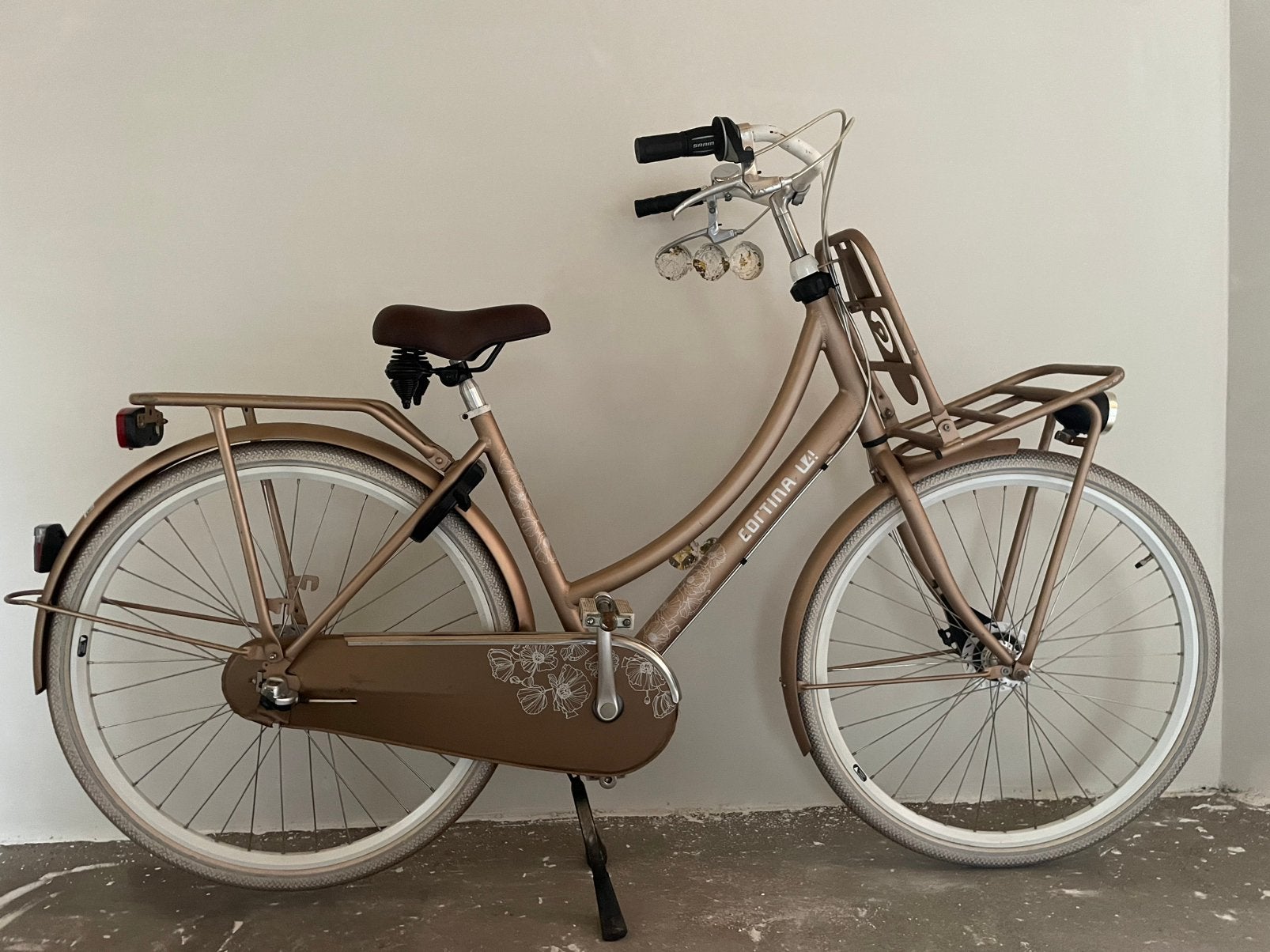 Nette Cortina U4 transport damesfiets met 3 versnellingen, Overige merken, Gebruikt, Versnellingen, Ophalen of Verzenden