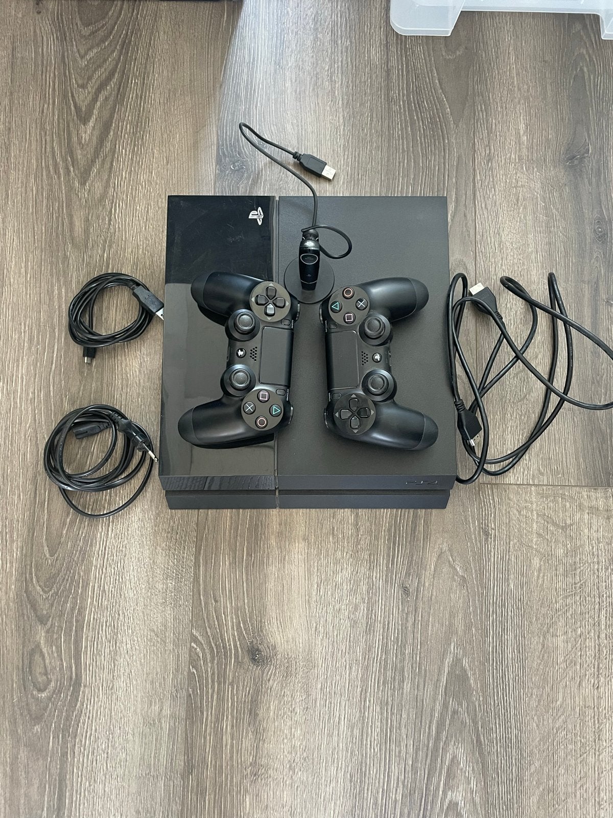 PlayStation 4 met 2 controllers en 15 games, Spelcomputers en Games, Ophalen, Met 2 controllers, Original, 500 GB
