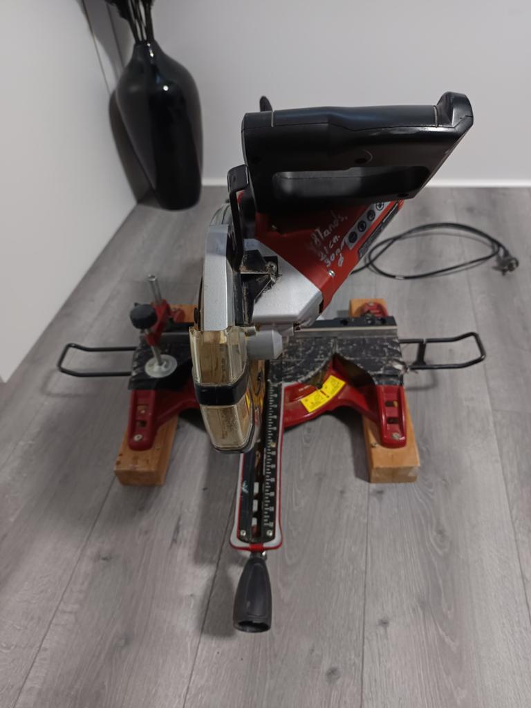 Einhell Dual Zaag-en Afkortzaag met Trekfunctie, Doe-het-zelf en Verbouw, Gereedschap | Zaagmachines, Minder dan 30 mm, Gebruikt