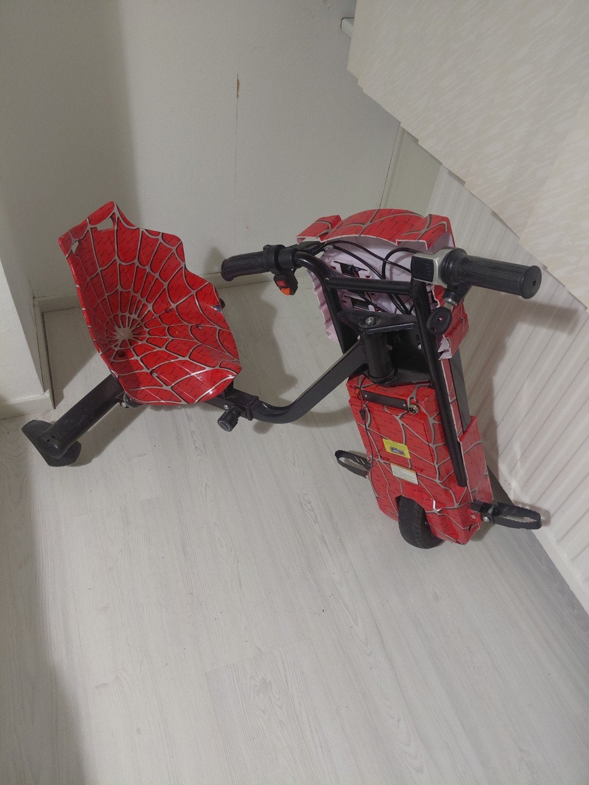 Spiderman Drift Trike - Elektrische Drift Scooter, Ophalen, Gebruikt, Velgrem, Spiderman