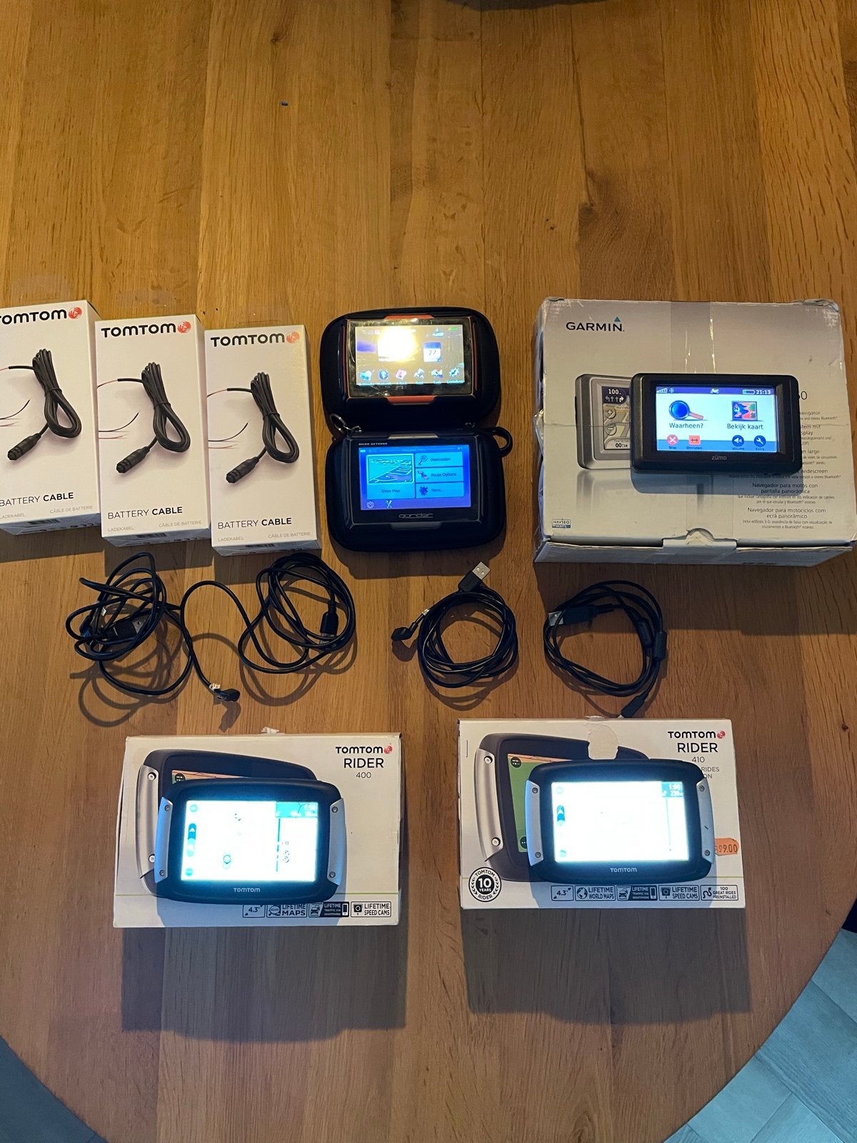 Diverse motornavigatiesystemen TomTom en Garmin, Ophalen of Verzenden, Gebruikt