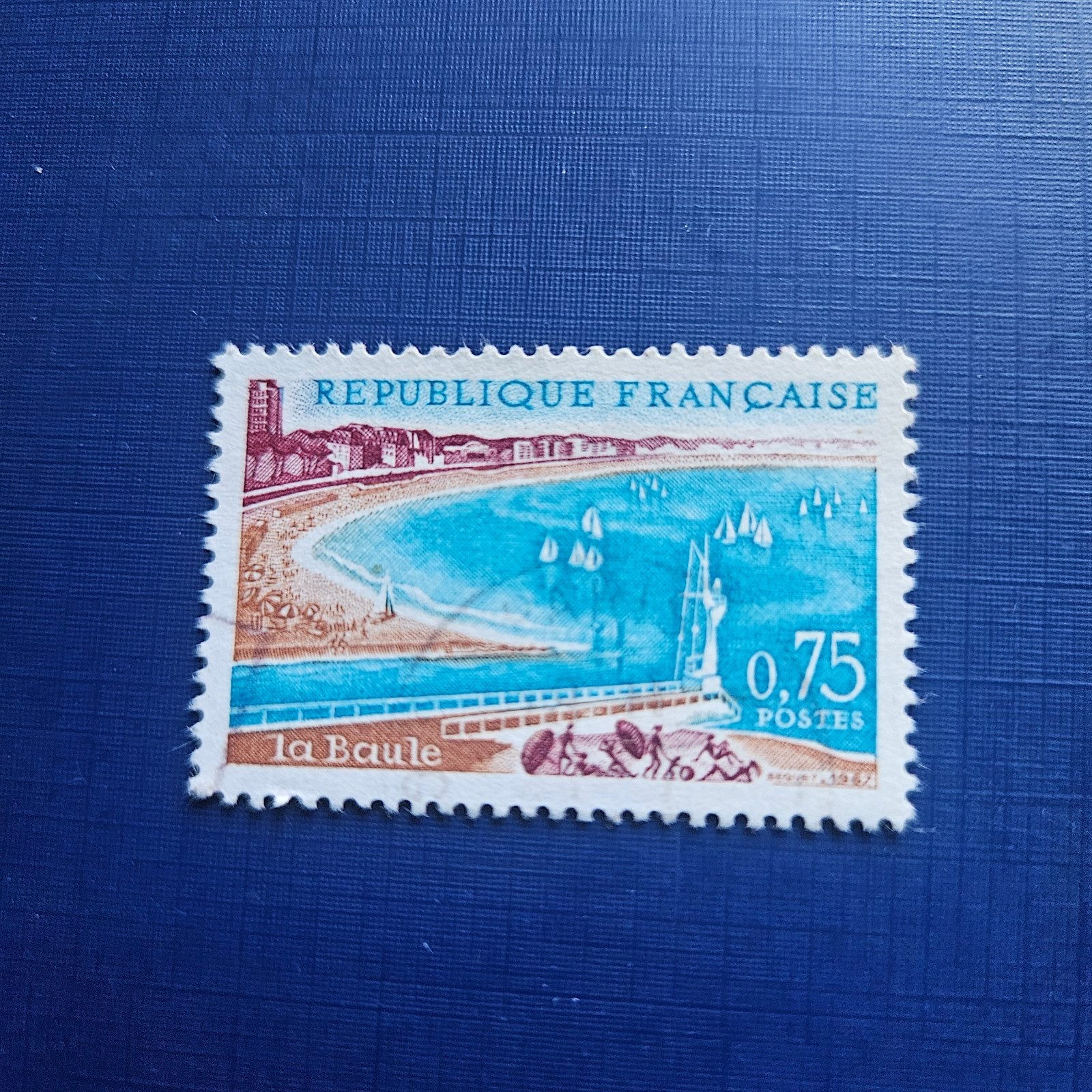 Frankrijk nr 1593, Ophalen of Verzenden, Gestempeld