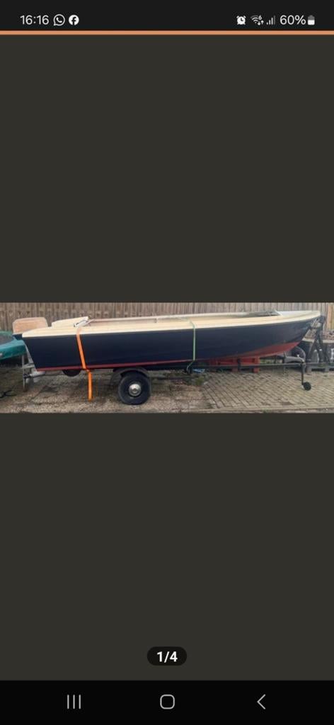 Boot trailer, Ophalen of Verzenden