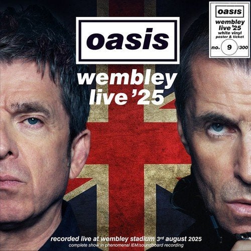 Oasis - Wembly live '25  3lp set white vinyl limited edition, Boxset, Ophalen of Verzenden, 12 inch, Nieuw in verpakking
