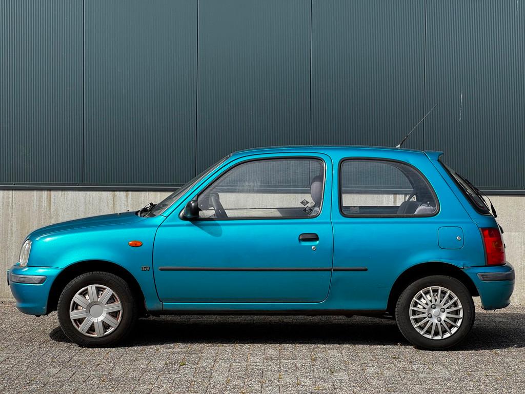 Nissan Micra 1.0 GL|APK 04-04-2027|TECHNISCH IN UITMUNTEND S, 4 cilinders, Blauw, Origineel Nederlands, Metallic lak