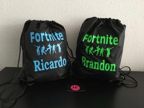 Fortnite rugtassen met je eigen naam, Ophalen of Verzenden, Nieuw