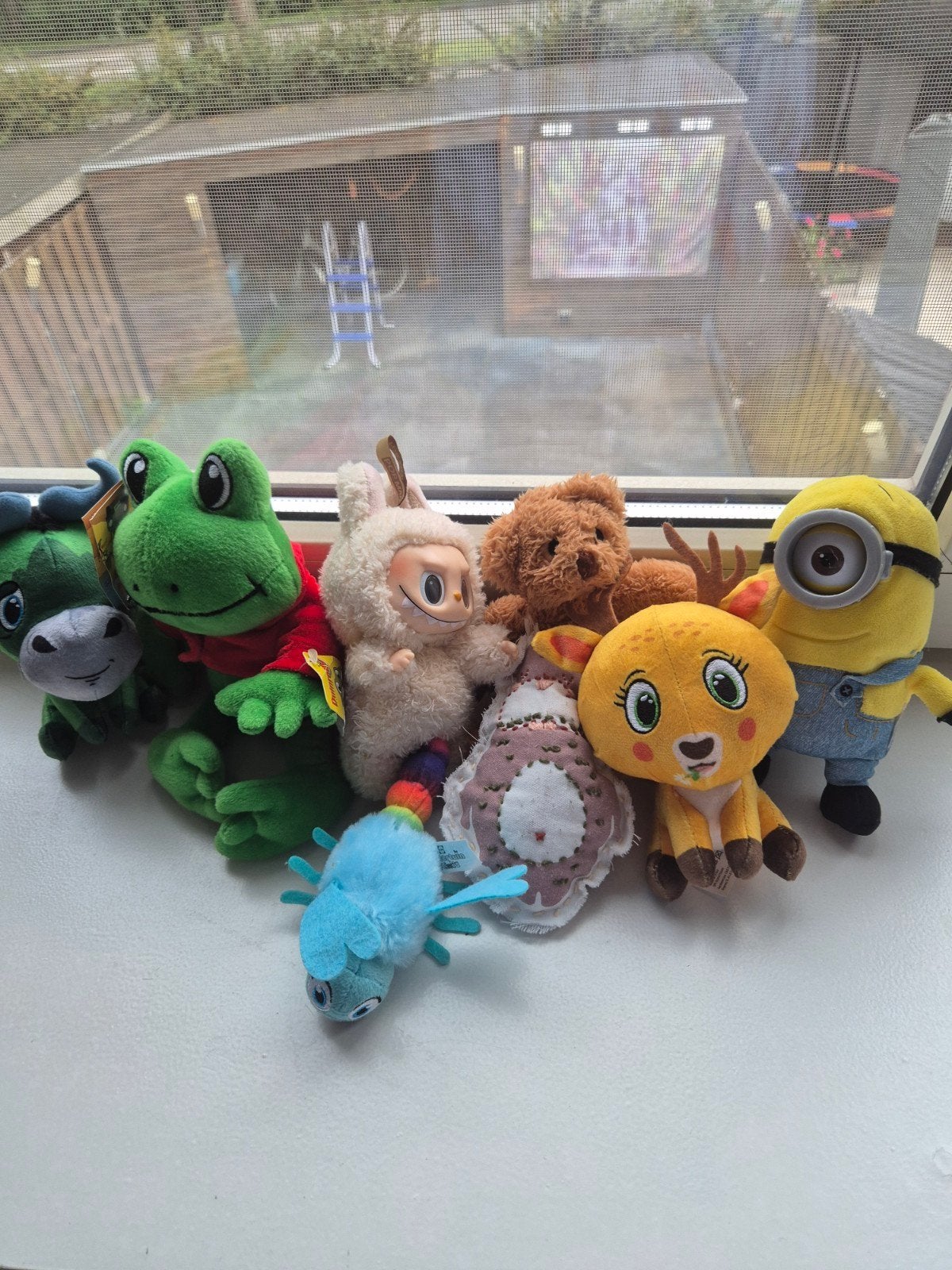 Diverse knuffels - Minion, kikker, hertje en meer!, Kikker, Overige karakters, Ophalen of Verzenden, Met label