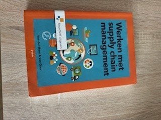 Werken met supply chain management - van der Meer, Boeken, Ophalen of Verzenden, Zo goed als nieuw, Noordhoff Uitgevers, Nederlands