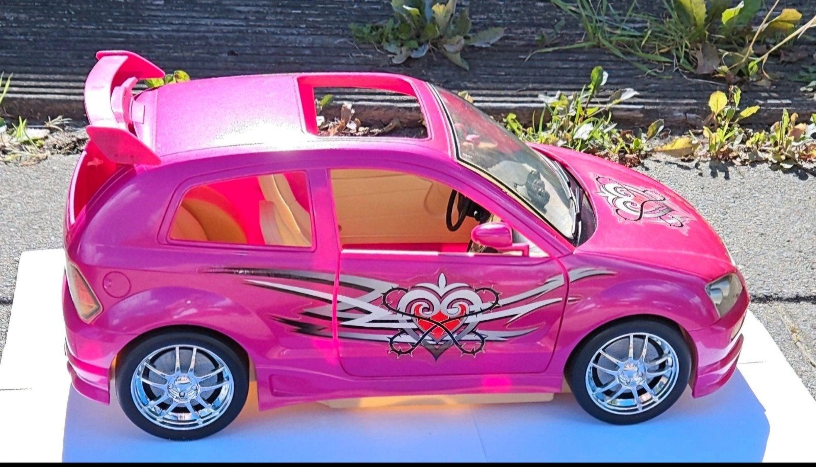 Vintage Mattel Barbie sports car from 2003., Ophalen of Verzenden, Gebruikt, Accessoires