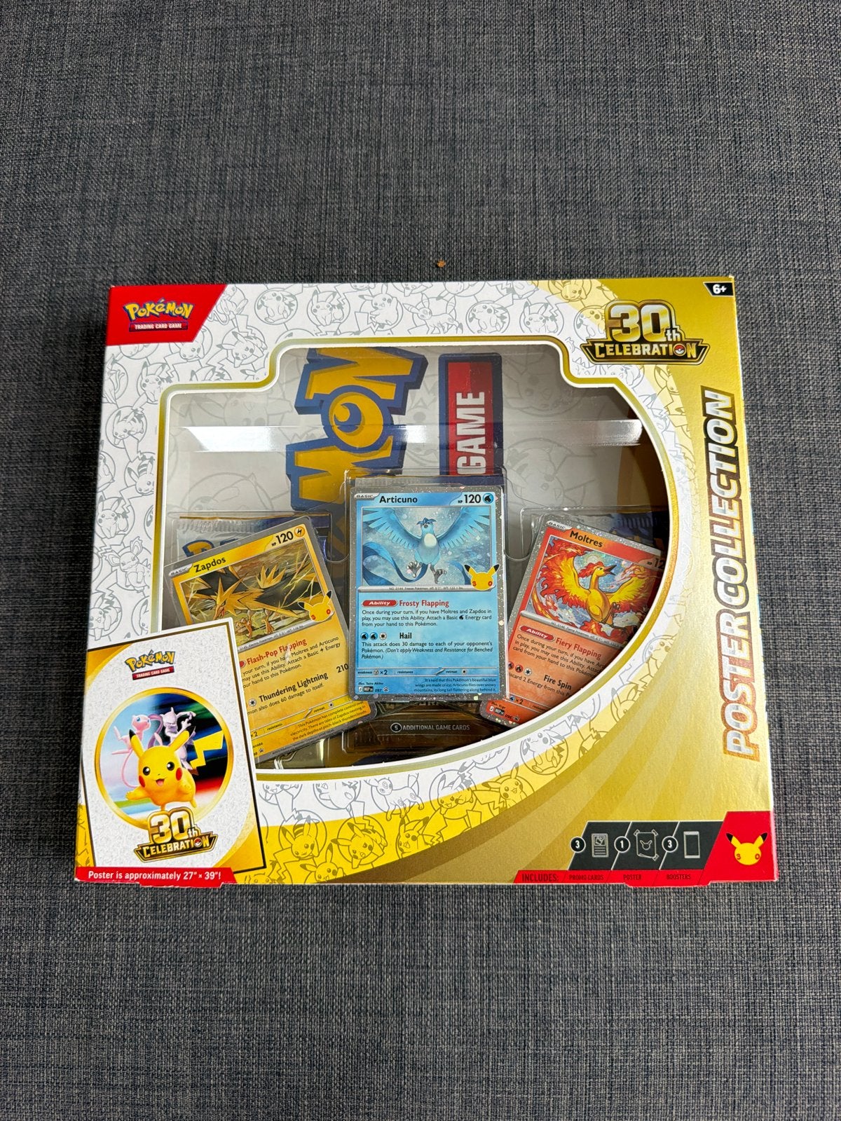 Pokémon 30th Celebration Poster Collection, Ophalen of Verzenden, Nieuw, Overige typen