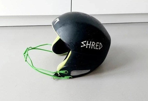Shred ski race helm size M, Overige merken, Gebruikt, Overige typen, Ophalen of Verzenden