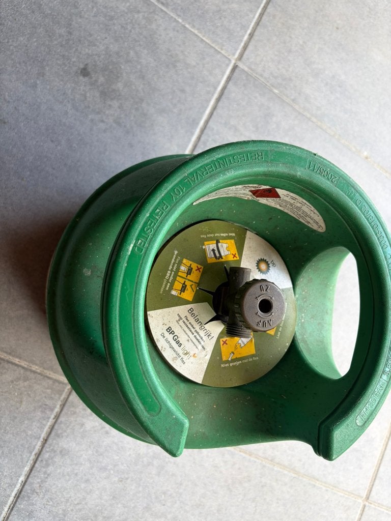 Gasfles met statiegeld, Ophalen of Verzenden, Zo goed als nieuw