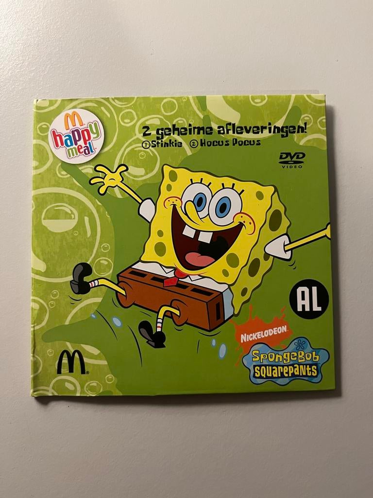 SpongeBob SquarePants DVD - 2 geheime afleveringen, Cd's en Dvd's, Ophalen, Gebruikt, Alle leeftijden, Komedie