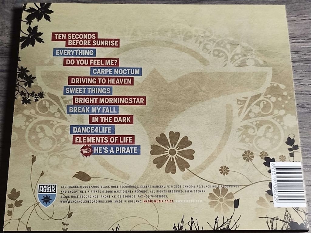 Tiësto – Elements Of Life, Ophalen of Verzenden, Zo goed als nieuw, Disco