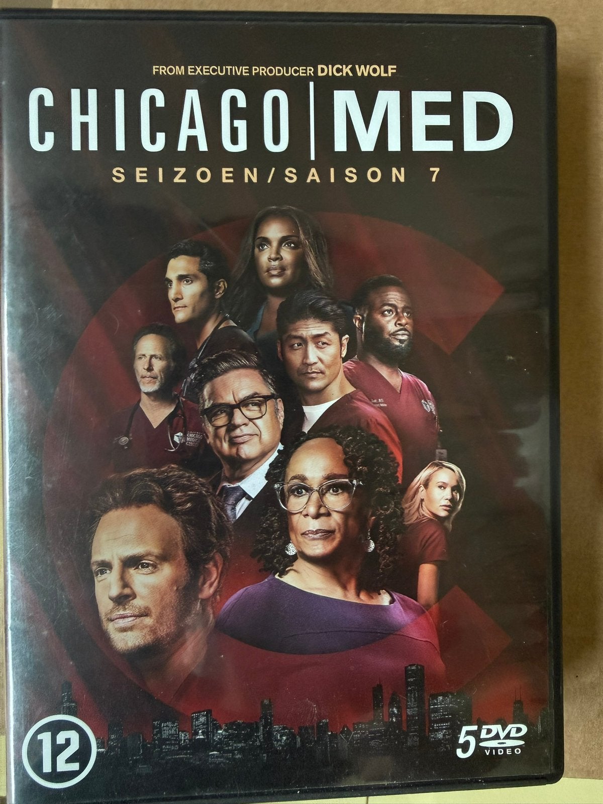 Chicago med seizoen 7 dvd box 5 dvd ned ondertiteld, Vanaf 12 jaar, Ophalen of Verzenden, Zo goed als nieuw, Actie en Avontuur