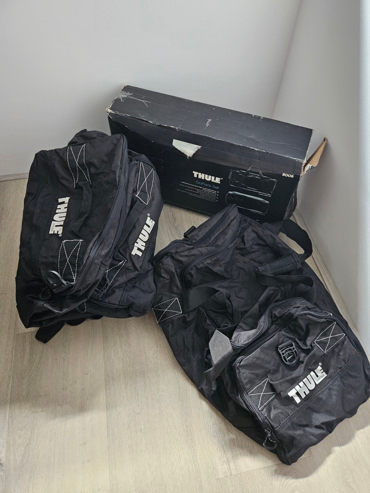 Thule GoPack Set - 4 tassen voor dakkoffer, Ophalen of Verzenden, Nieuw