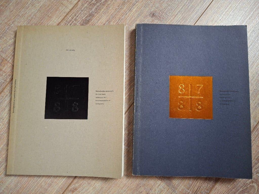 Nederlandse postzegels 87/88 – Irma Boom, Paul Hefting (set), Boeken, Ophalen of Verzenden, Gelezen, Overige onderwerpen