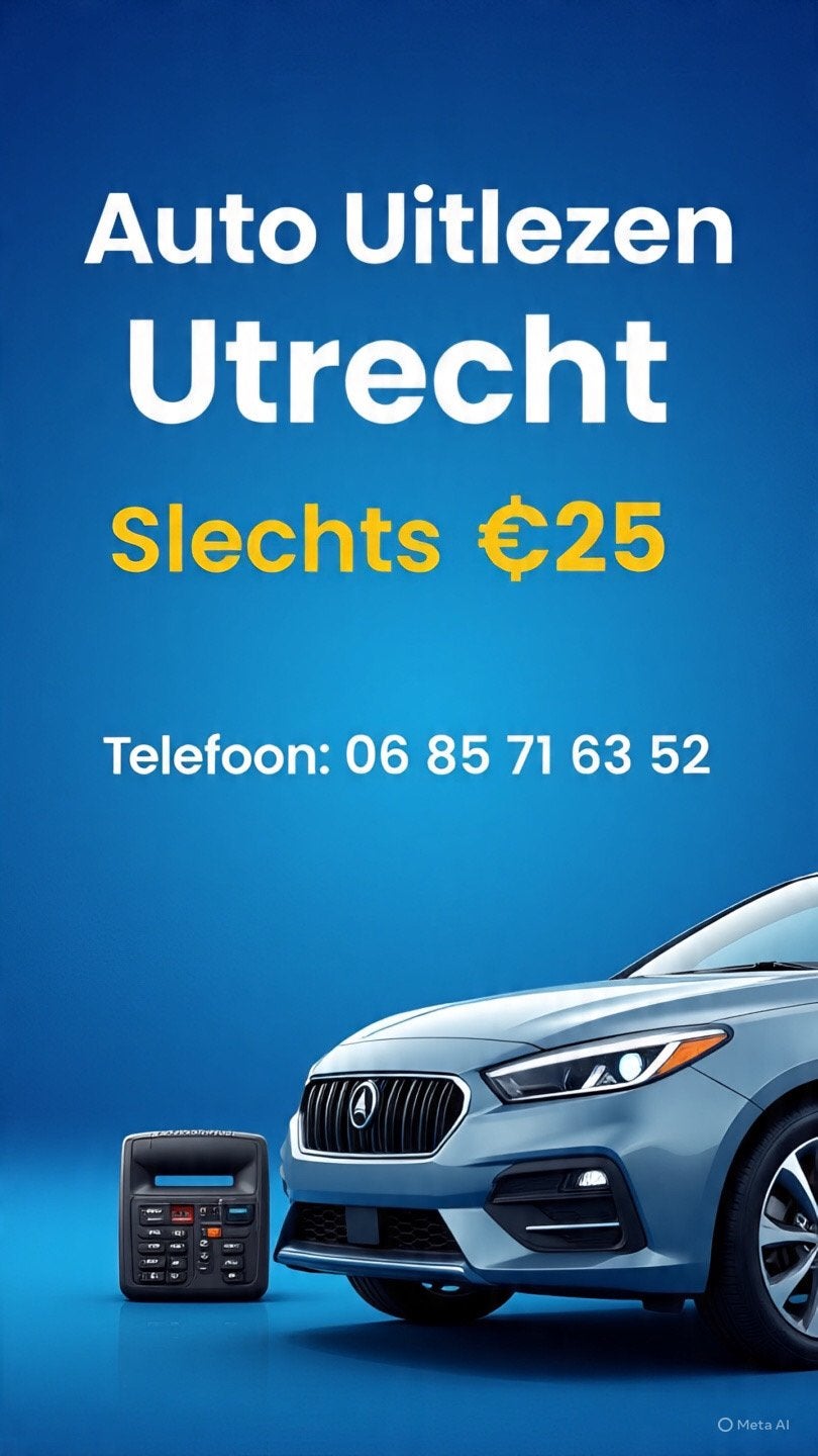 Auto Uitlezen Utrecht, Ophalen of Verzenden