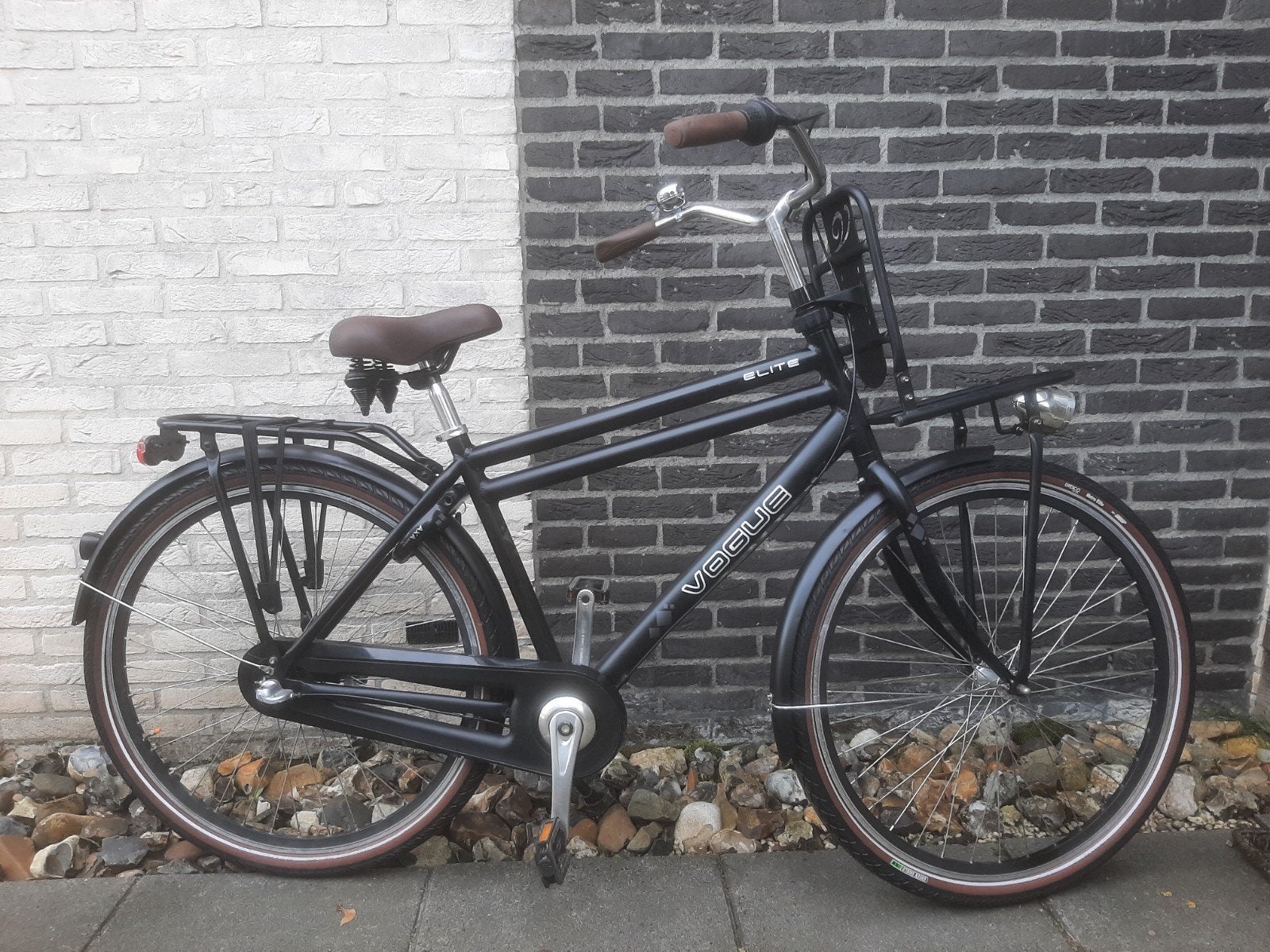Vogue Elite Transportfiets Heren/ Jongens 28 inch, Overige merken, Terugtraprem, Gebruikt, Versnellingen