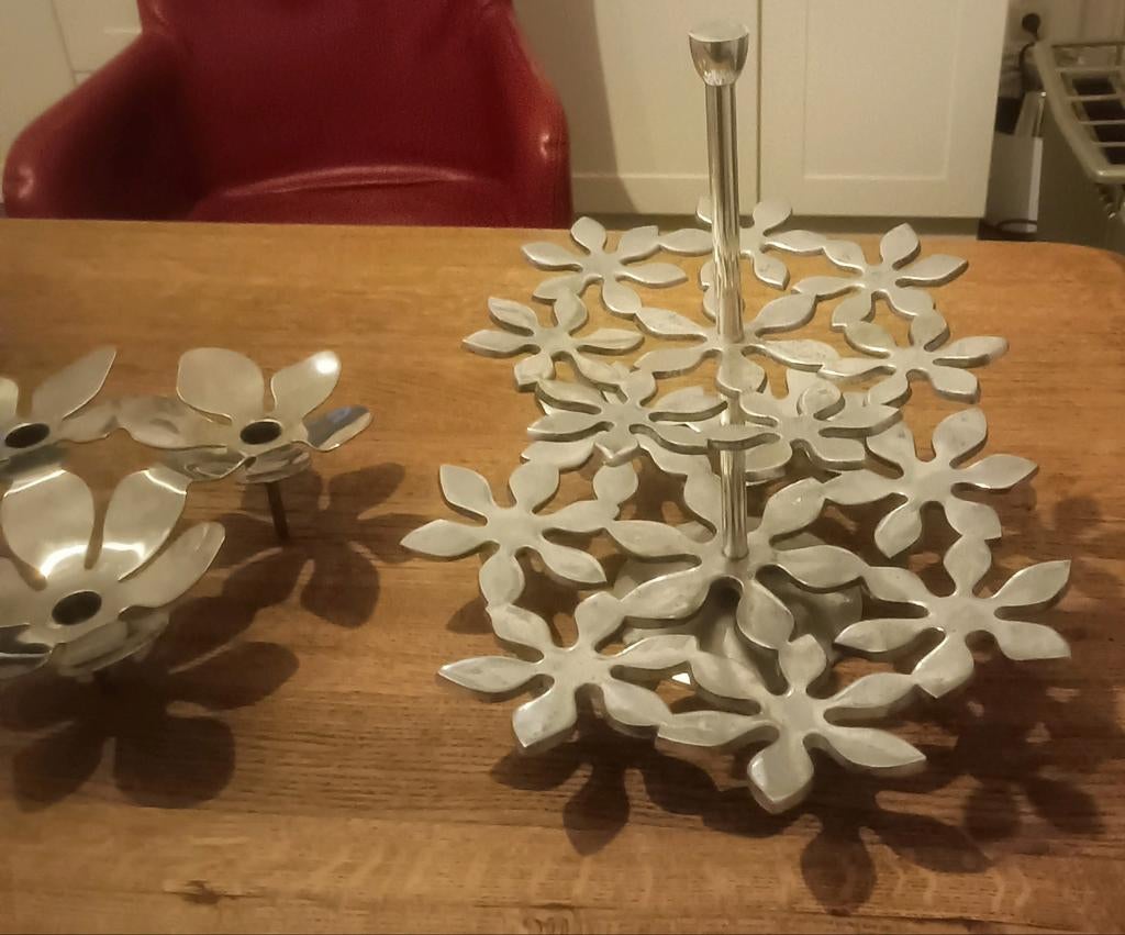 Monika Mulder voor Ikea kandelaar en etagere, Huis en Inrichting, Woonaccessoires | Kandelaars en Kaarsen, Ophalen of Verzenden