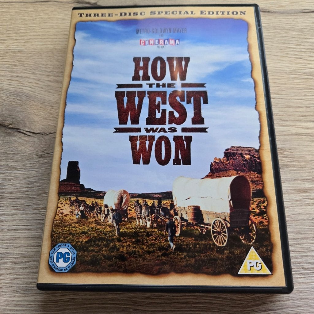 How the West Was Won (3-disc) (Western), 1960 tot 1980, Ophalen of Verzenden, Zo goed als nieuw, Actie en Avontuur