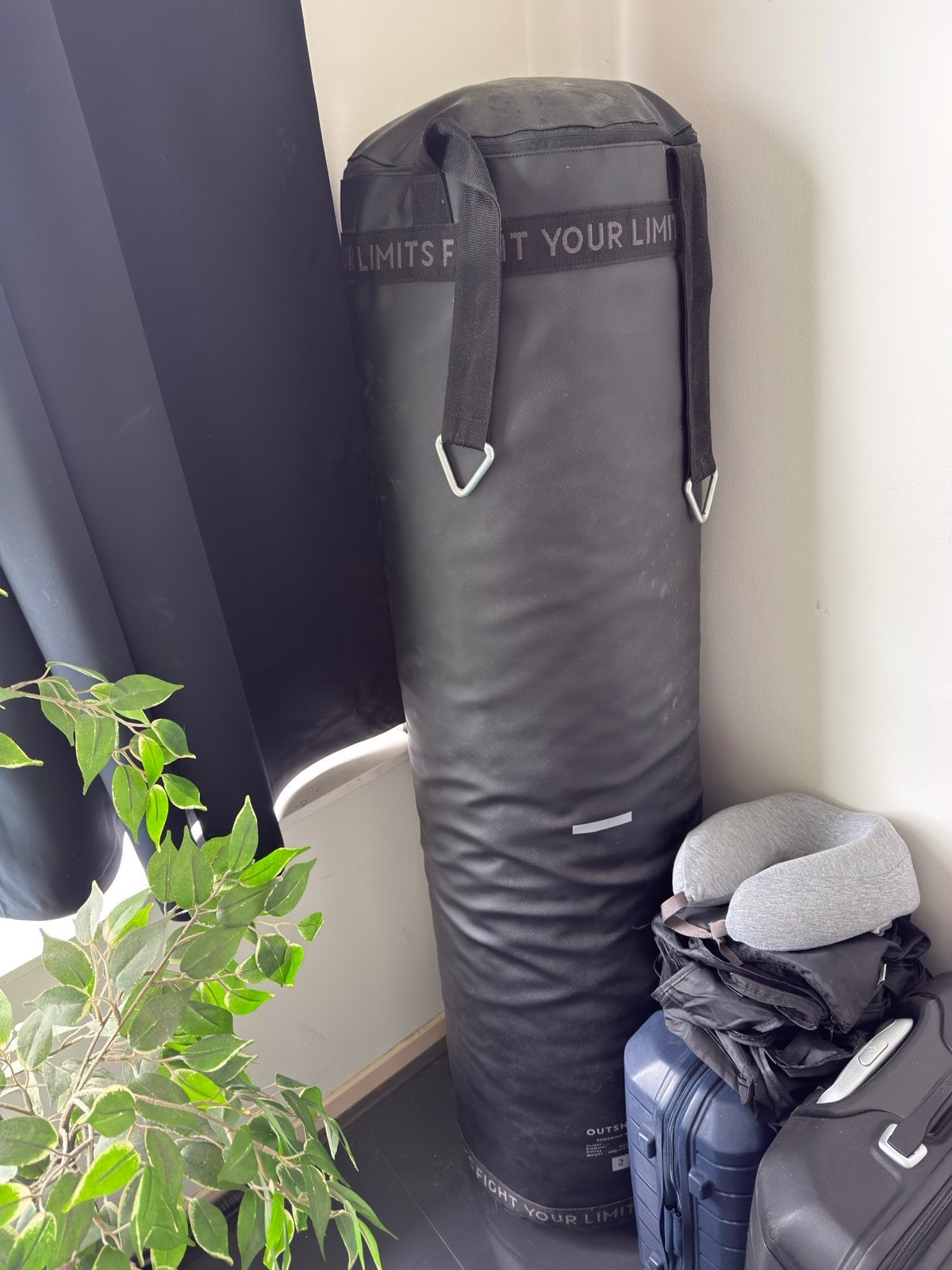 Bokszak met standaard - 50KG, Ophalen, Gebruikt, Armen, Overige typen