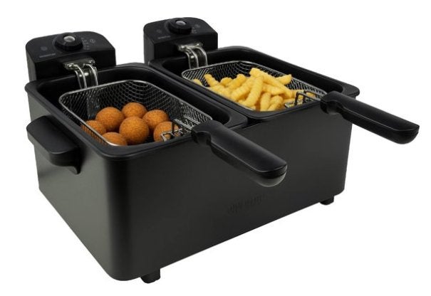 Inventum GF 461B Koude Zone Friteuse - nieuw -, 4 liter of meer, Ophalen of Verzenden, Nieuw