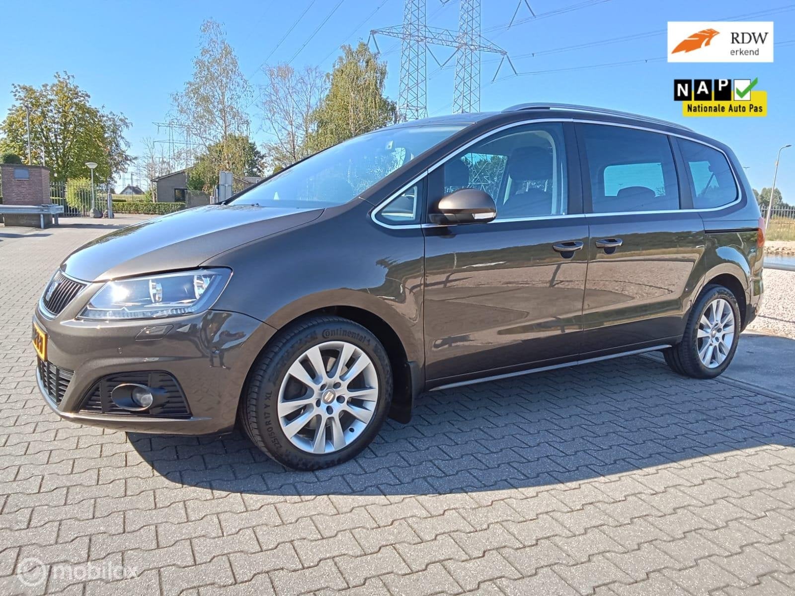 Seat Alhambra 1.4 TSI Style Business/7P/Clima/Navi/Trekh., Voorwielaandrijving, Stof, Euro 6, 4 cilinders