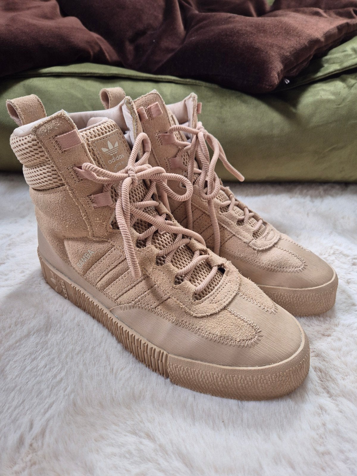 Adidas Samba Boot Beige - Maat 41 1/3, Kleding | Dames, Schoenen, Adidas, Beige, Ophalen of Verzenden, Sneakers of Gympen