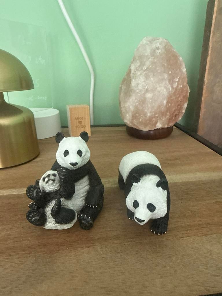 Leuke Panda Beeldjes - Set van 3, Verzamelen, Beelden en Beeldjes, Gebruikt, Dier, Ophalen of Verzenden