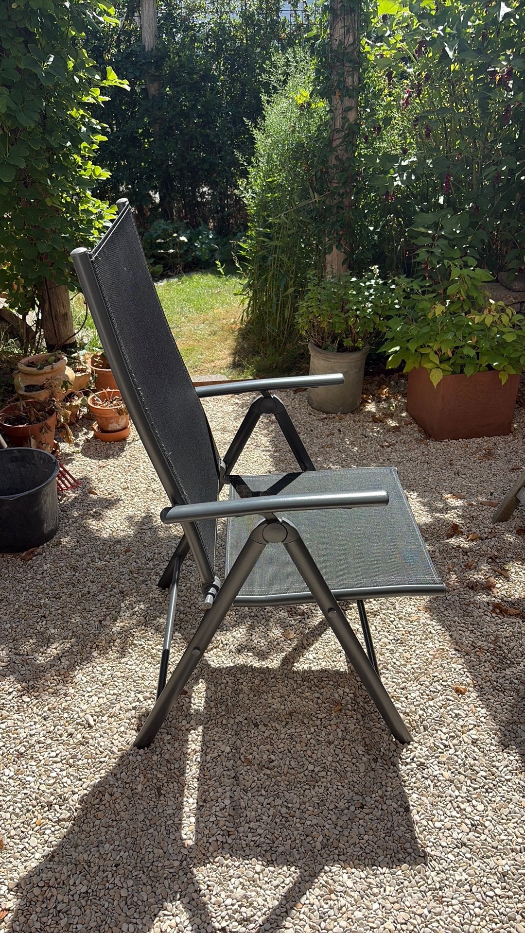 Tuinstoelen set (2 stuks), Ophalen, Gebruikt, Inklapbaar