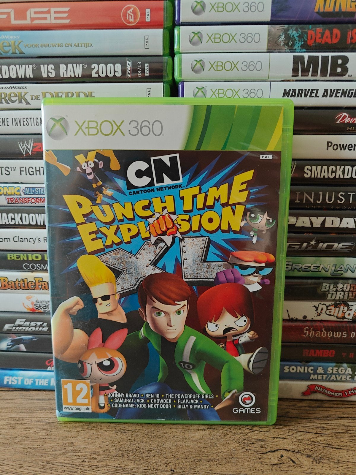Cartoon Network punch time explosion XL xbox 360, M, Ophalen of Verzenden, Zo goed als nieuw, .