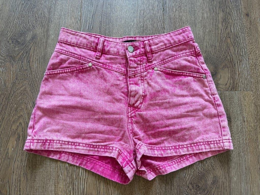 Demin roze korte broek, Kort, Nieuw, Ophalen of Verzenden, Nikkie