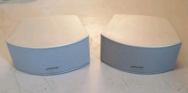 Bose gemstone luidsprekers zilver cubes, Ophalen of Verzenden, Minder dan 60 watt, Bose