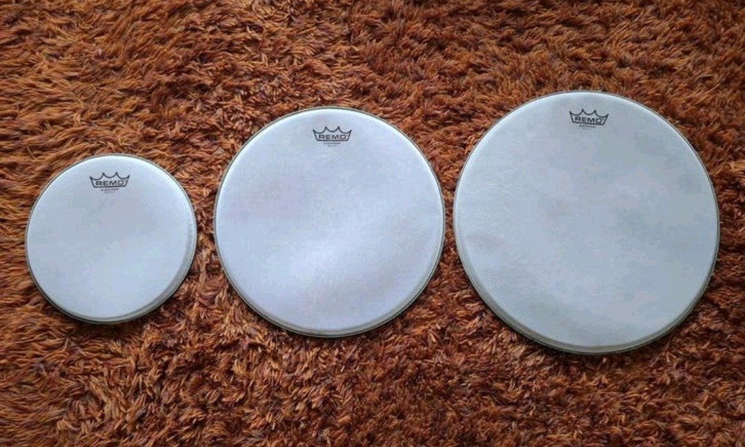 Remo silentstroke drum heads drumvellen drumheads vellen, ., Drums of Percussie, Remo, Ophalen of Verzenden